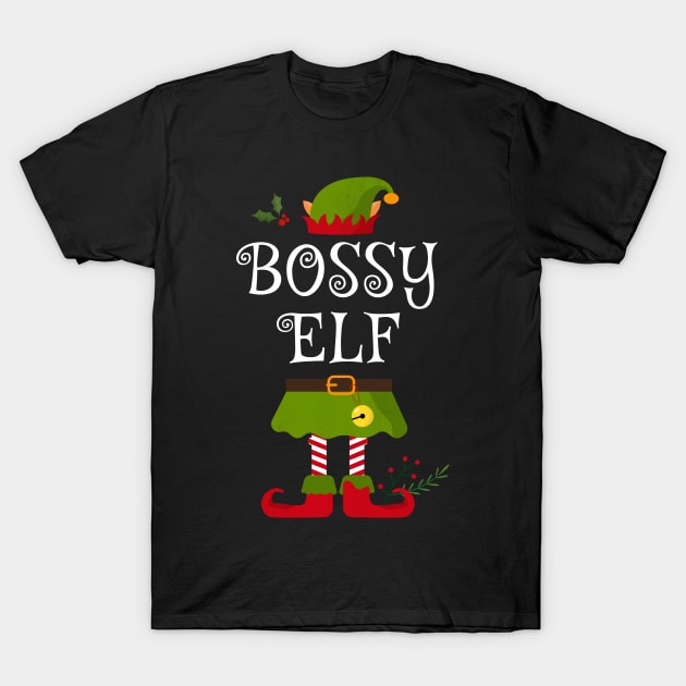 Bold Elf Shirt , Family Matching Group Christmas Shirt, Matching T Shirt for Family, Family Reunion Shirts T-Shirt by bkls